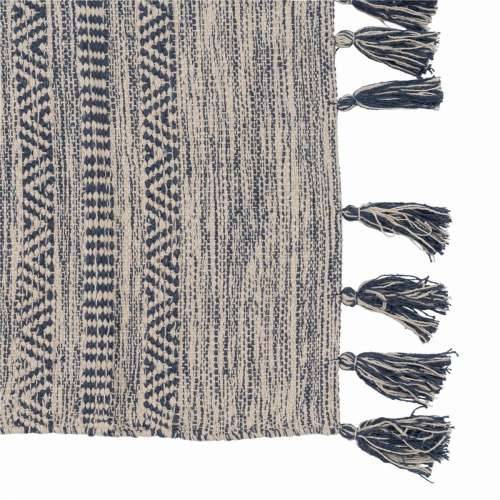 Tepih Plava Bijela 70 % pamuk 30 % Poliester 120 x 180 cm Cijena