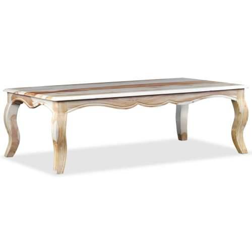 Stolić za kavu od masivnog drva šišama 110 x 60 x 35 cm Cijena