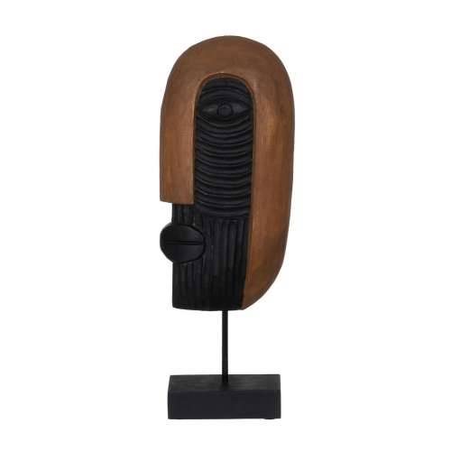 Ukrasna figura Smeđa Maska 17,5 x 10 x 50 cm Cijena