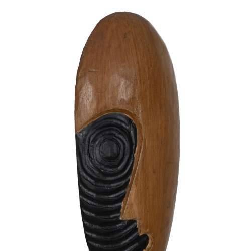 Ukrasna figura Smeđa Maska 18 x 11 x 54 cm Cijena