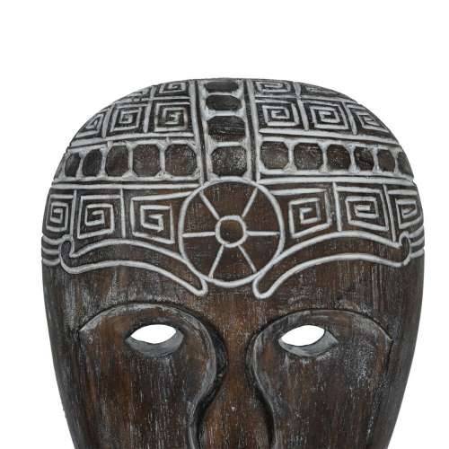 Ukrasna figura Smeđa Maska 24 x 12 x 46 cm Cijena