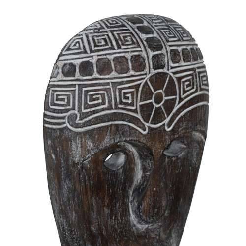 Ukrasna figura Smeđa Maska 24 x 12 x 46 cm Cijena