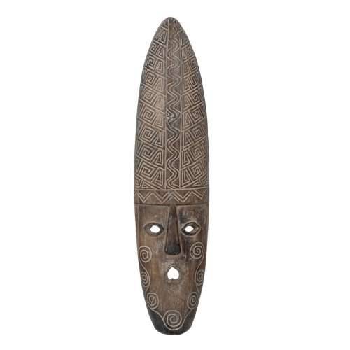 Ukrasna figura Smeđa Maska 22 x 6 x 87 cm Cijena