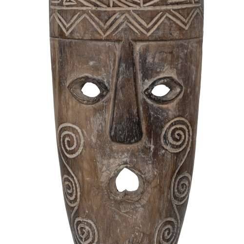 Ukrasna figura Smeđa Maska 22 x 6 x 87 cm Cijena