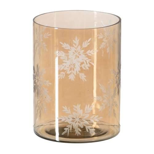 Svijećnjak Smeđa Kristal Ø 15 cm 15 x 15 x 20 cm Cijena
