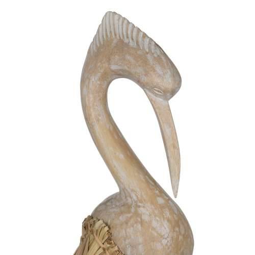 Ukrasna figura Bijela Prirodno Čaplja 20 x 10 x 62 cm Cijena