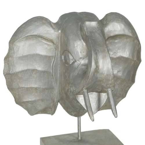 Ukrasna figura Srebrna Slon 35 x 21 x 35 cm Cijena