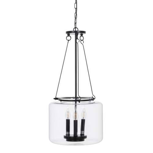 Stropna svjetiljka Crna Kristal Željezo 220-240 V 35 x 35 x 72 cm Cijena