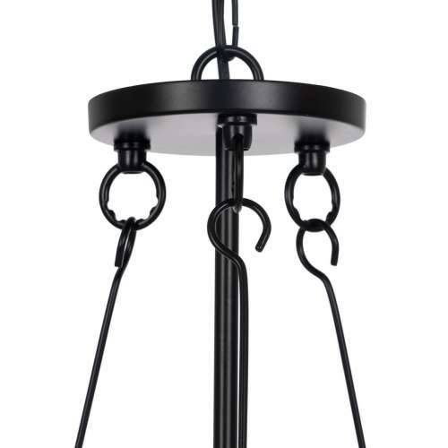 Stropna svjetiljka Crna Kristal Željezo 220-240 V 35 x 35 x 72 cm Cijena