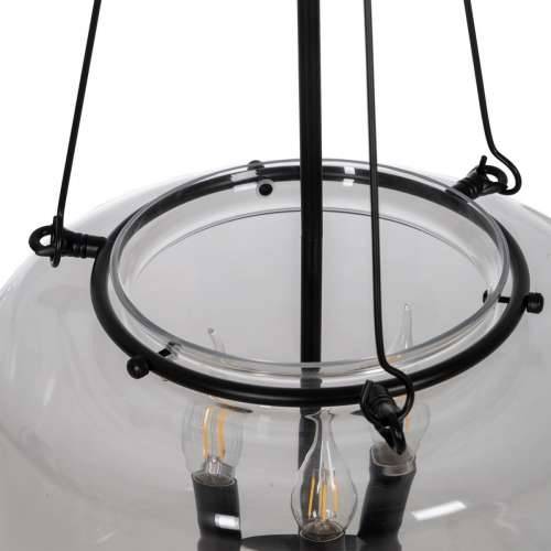 Stropna svjetiljka Crna Kristal Željezo 220-240 V 35 x 35 x 72 cm Cijena