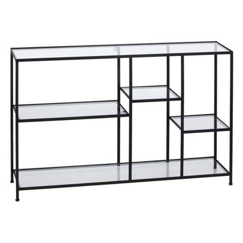 Polica Crna Kristal Željezo 110 x 26 x 74 cm Cijena