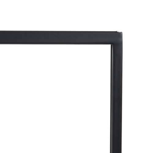Polica Crna Kristal Željezo 65 x 25 x 110 cm Cijena