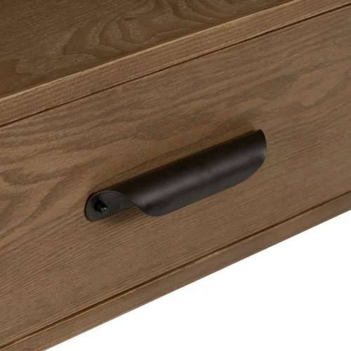 Namještaj za TV kabinet Crna Prirodno Željezo Jelovina 150 x 41 x 59 cm Cijena