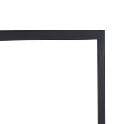 Polica Crna Kristal Željezo 70 x 23 x 161 cm Cijena