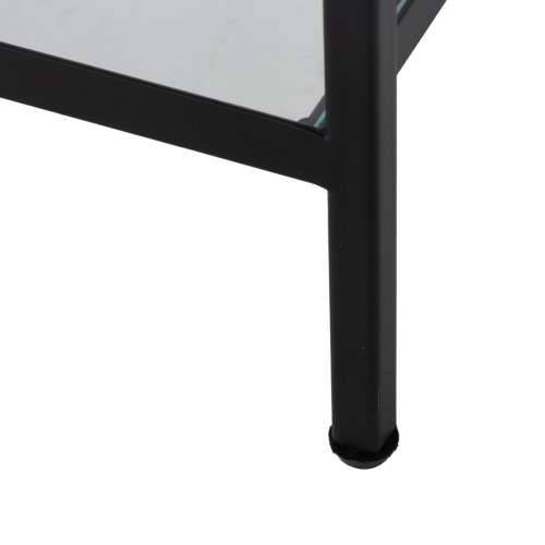 Polica Crna Kristal Željezo 70 x 23 x 161 cm Cijena