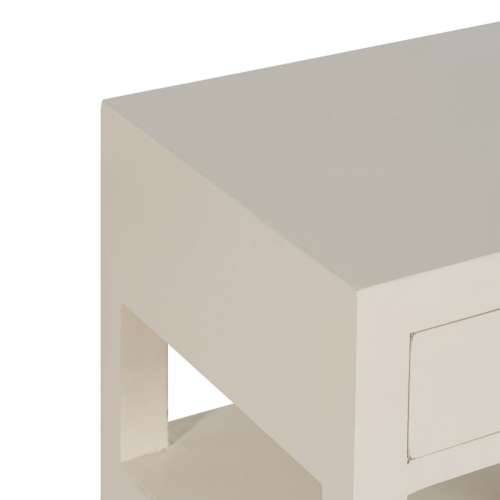Noćni ormarić ORIENTE Bijela Drvo MDF 50 x 40 x 66 cm Cijena