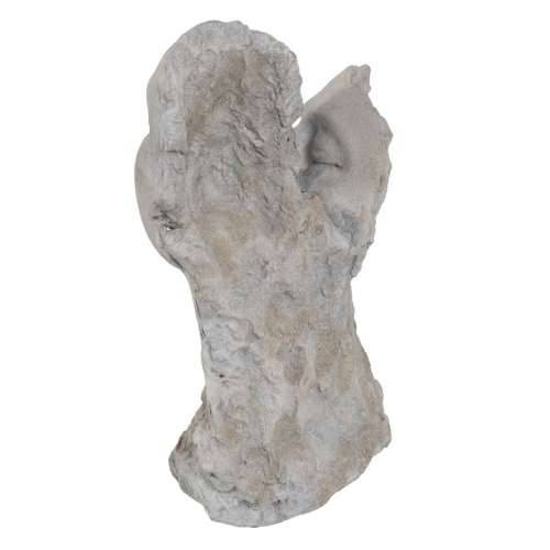Skulptura Siva Cement 20,5 x 12,5 x 29,5 cm Cijena