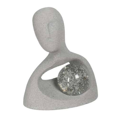 Skulptura Siva Smola 24,8 x 13,7 x 30,2 cm Cijena