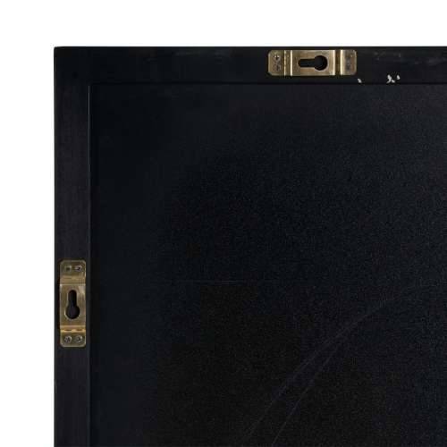 Zidno ogledalo Crna 90 x 5 x 120 cm 90 x 120 cm Cijena