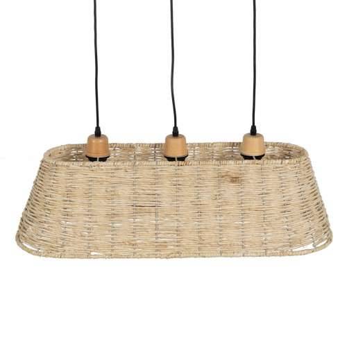 Stropna svjetiljka Crna Prirodno Željezo 220-240 V 77 x 27 x 92 cm Cijena