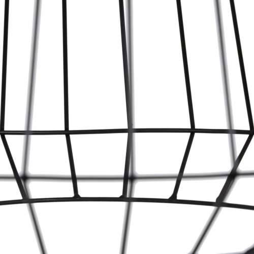 Stropna svjetiljka Crna Prirodno Drvo Željezo 220-240 V 36 x 36 cm Cijena