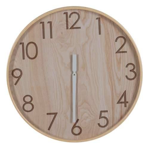 Zidni sat Prirodno Drvo 60 x 60 x 5,5 cm Cijena