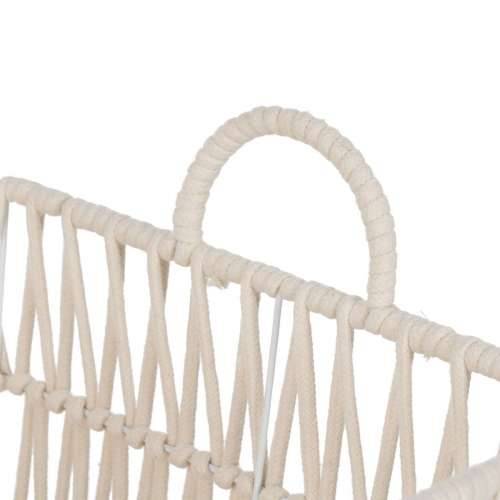 Set Košara Bijela Uže 45 x 35 x 36 cm (3 Dijelovi) Cijena
