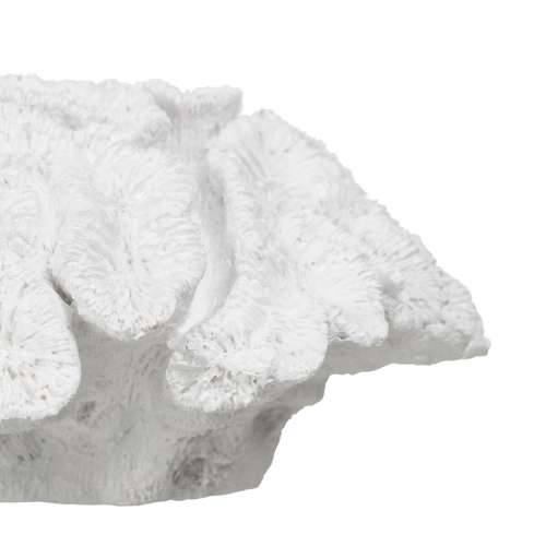 Ukrasna figura Bijela Koraljni 23 x 22 x 11 cm Cijena