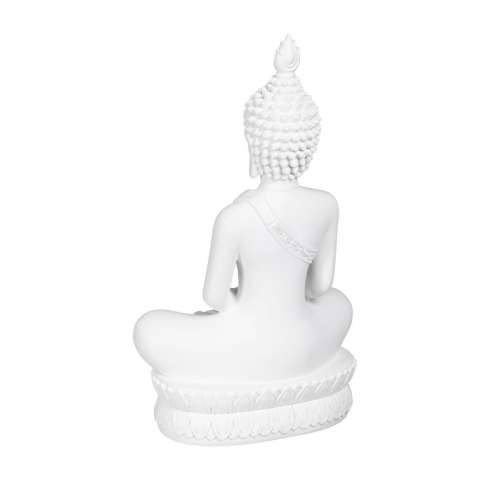 Ukrasna figura Bijela Buda 19,2 x 12 x 32,5 cm Cijena