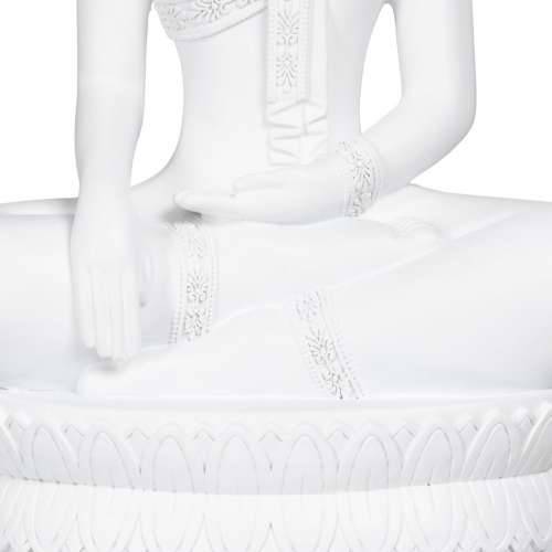 Ukrasna figura Bijela Buda 19,2 x 12 x 32,5 cm Cijena