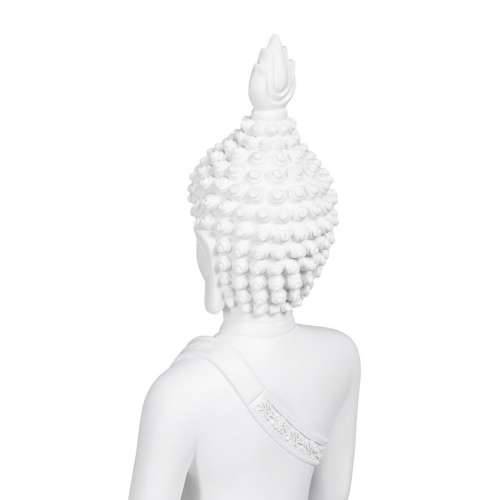 Ukrasna figura Bijela Buda 19,2 x 12 x 32,5 cm Cijena