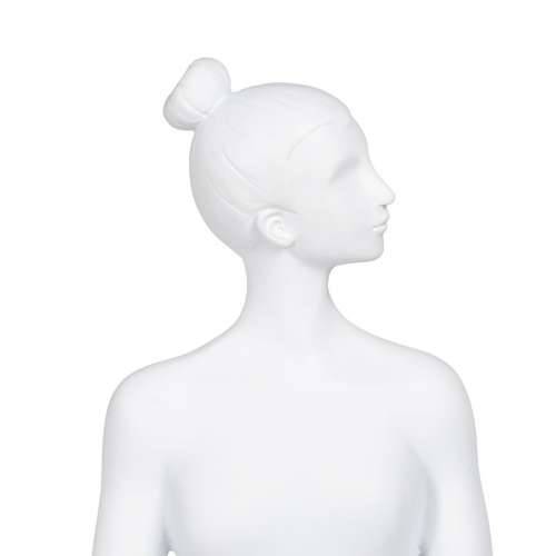 Ukrasna figura Bijela 17,5 x 11 x 23,5 cm Cijena