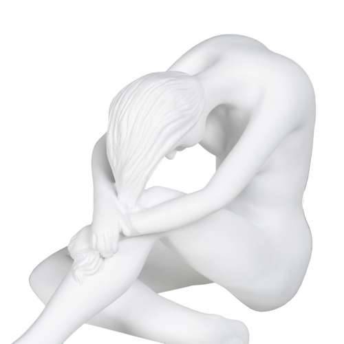Ukrasna figura Bijela 28,5 x 17,5 x 18 cm Cijena