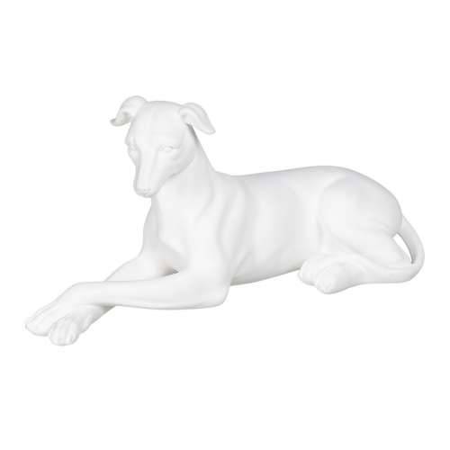 Ukrasna figura Bijela Pas 18 x 12,5 x 37 cm Cijena