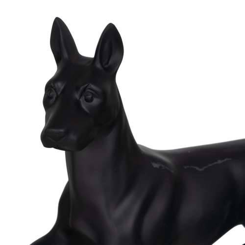 Ukrasna figura Crna Pas 37,5 x 13,5 x 22 cm Cijena