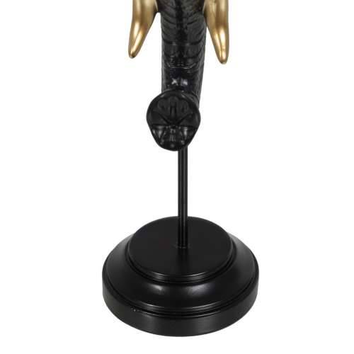 Ukrasna figura Crna zlatan Slon 20,5 x 14,3 x 35,5 cm Cijena