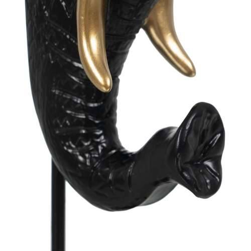 Ukrasna figura Crna zlatan Slon 20,5 x 14,3 x 35,5 cm Cijena