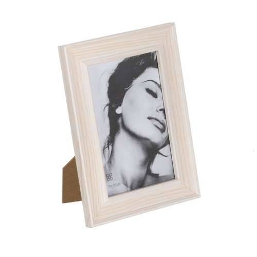 Okvir za sliku Bijela Svijetlo smeđi Drvo Kristal 14,5 x 2 x 20 cm Cijena