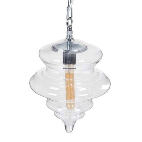 Stropna svjetiljka Srebrna Metal Kristal 40 W 220-240 V 28 x 28 x 36 cm moderan Cijena