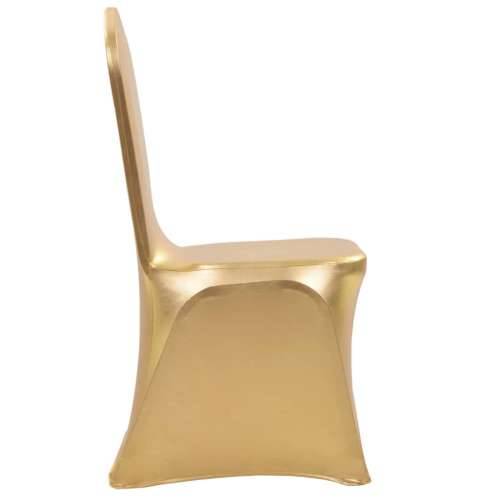 Navlake za stolice 6 kom rastezljive boje zlata Cijena