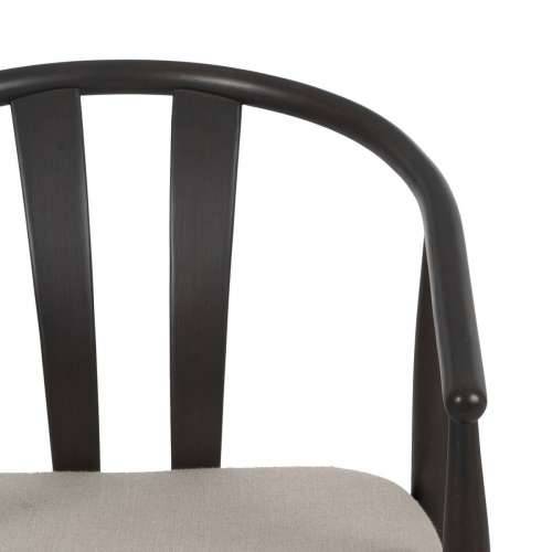 Blagavaonska stolica Crna Bež 56,5 x 57 x 76 cm Cijena