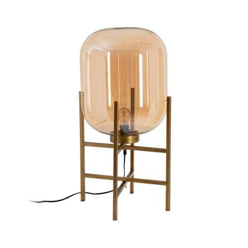 Stolna svjetiljka zlatan Metal Kristal 40 W 220-240 V 39 x 39 x 73 cm Cijena
