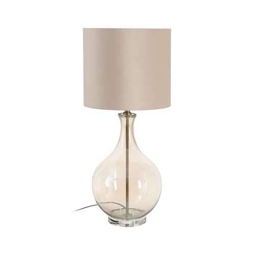 Stolna svjetiljka zlatan Poliester Metal Kristal 60 W 220-240 V 39 x 39 x 89 cm Cijena