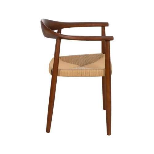 Blagavaonska stolica Smeđa Prirodno 42,7 x 54,8 x 77,5 cm Cijena