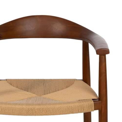 Blagavaonska stolica Smeđa Prirodno 42,7 x 54,8 x 77,5 cm Cijena