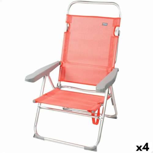 Sklopivu Stolicu Aktive Flamingo Koraljni 48 x 99 x 57 cm (4 kom.) Cijena