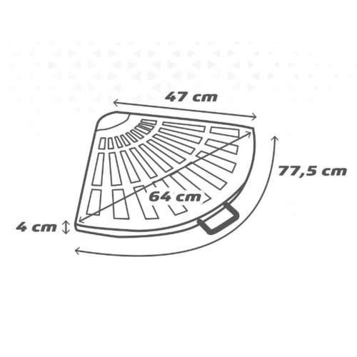 Bază pentru Umbrelă de Soare Aktive Crna Aluminij Polirezin 47 x 4 x 64 cm 1 Dijelovi Cijena