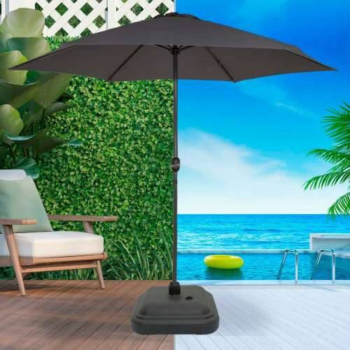 Bază pentru Umbrelă de Soare Aktive Crna Plastika 35 x 13 x 35 cm Cijena