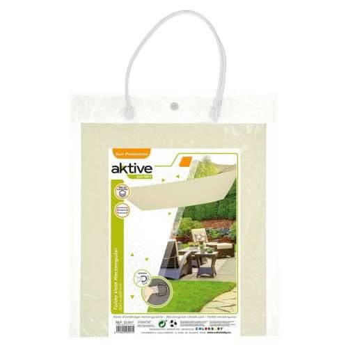 Sjenila jedra Aktive U obliku trokuta Krema 200 x 0,5 x 300 cm (4 kom.) Cijena