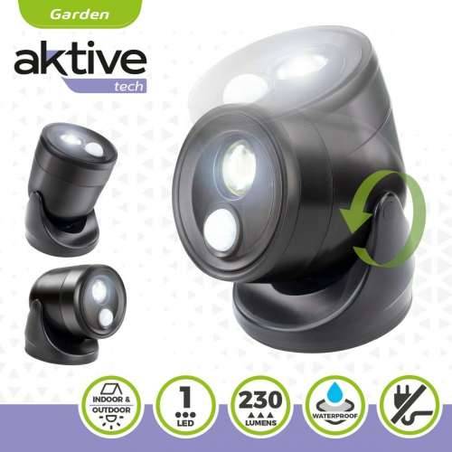 LED svjetlo sa senzorom pokreta Aktive Plastika 10,5 x 12,5 x 13,5 cm (12 kom.) Cijena